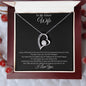 To My Future Wife | I Love You - Forever Love Necklace