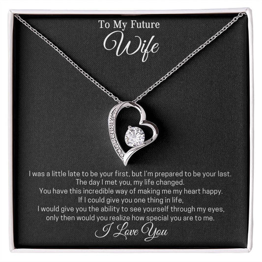 To My Future Wife | I Love You - Forever Love Necklace