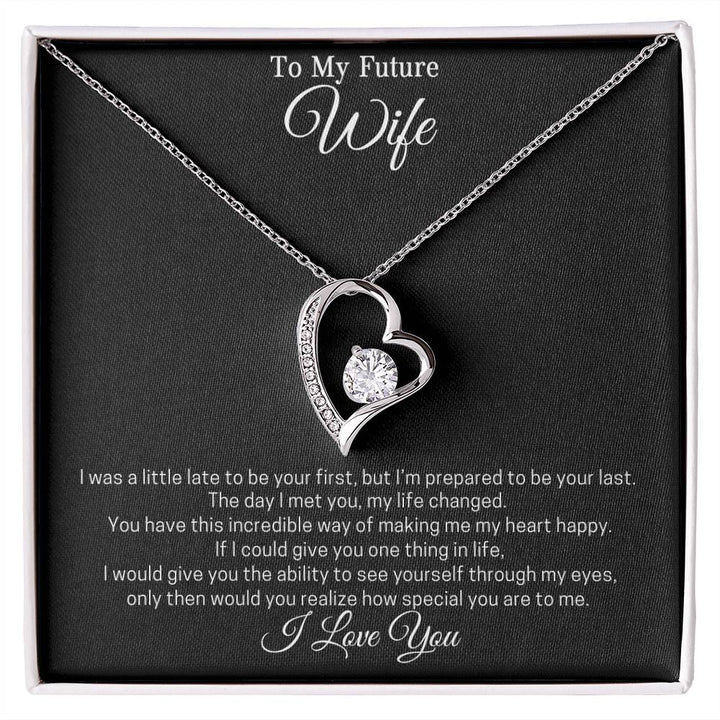 To My Future Wife | I Love You - Forever Love Necklace