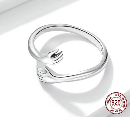 StyloWrap™ Hug Ring, 925 Sterling Silver - Buy 2 Get 10% off